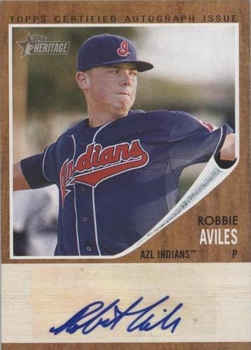 2011 Topps Heritage Minor League Edition - Robbie Aviles #RA-RA