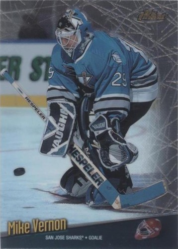 1998-99 Topps Finest - Mike Vernon #135