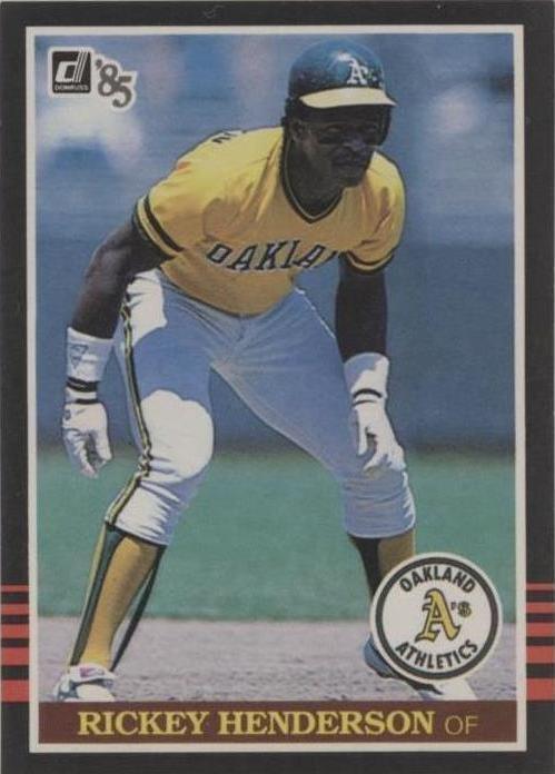 Donruss - Rickey Henderson #176 1985