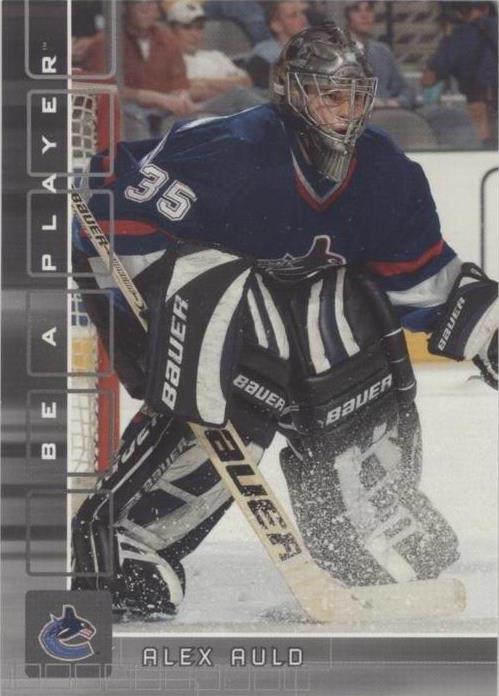 2001-02 In the Game Be A Player Memorabilia - Alex Auld #386