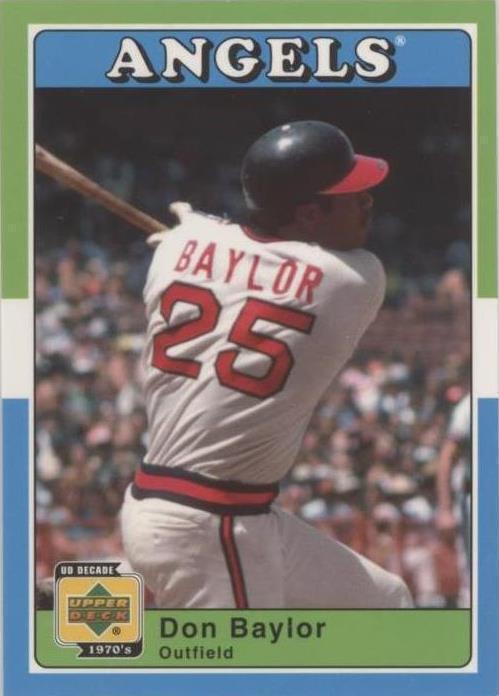 2001 Upper Deck década 1970 - Don Baylor #2