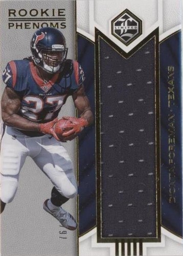 2017 Panini Limited D'onta Foreman #RPJ-DF