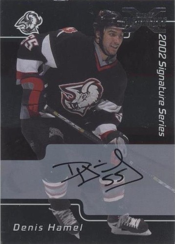 2002-03 In the Game Be A Player Signature Series - Denis Hamel #031