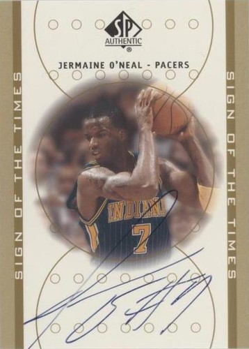 2000-01 SP Authentic - Jermaine O'Neal #JO