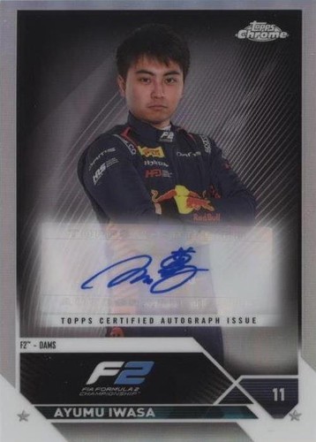 2023 Topps Chrome Formula 1 - Ayumu Iwasa #CAC-AI