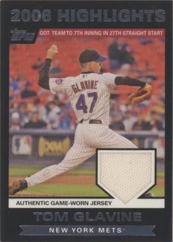 2007 Topps - Tom Glavine #HRTG