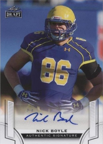 2015 Leaf Draft Nick Boyle #BA-NB1
