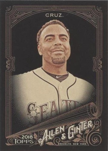 2018 Topps Allen & Ginter's X - Nelson Cruz #72