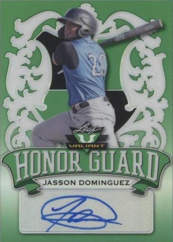 2021 Leaf Valiant - Jasson Dominguez #HG-JD1