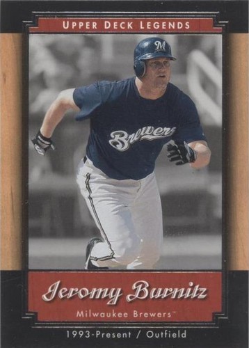 2001 Upper Deck Legends - Jeromy Burnitz #53
