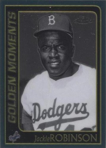 2001 Topps Chrome - Jackie Robinson #653