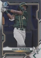 2021 Bowman Draft - Robert Puason #BDC-153