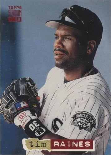 1994 Topps Stadium Club - Tim Raines #350