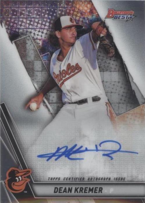 その他 2019 bowman DEAN kremer /499 auto Dean Kremer Baseball Cards Price Guide - Sports Card Investor