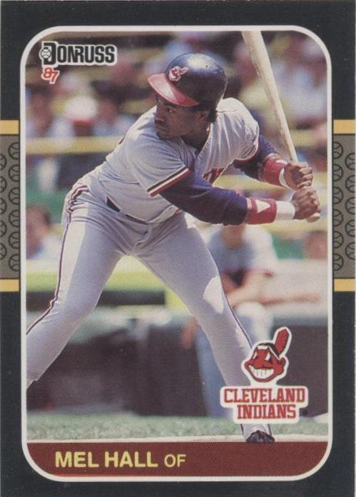 1987 Donruss - Mel Hall #473