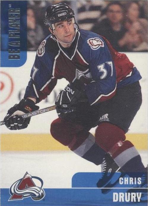 1999-00 In the Game Be A Player Memorabilia - Chris Drury #184