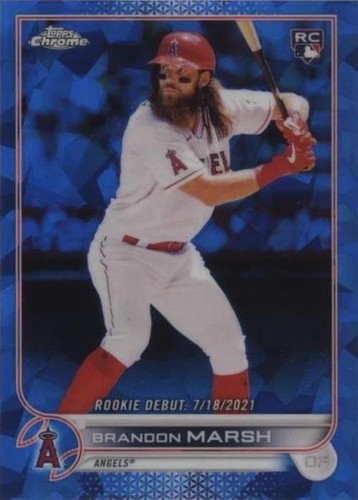 2022 Topps Chrome Update Series Sapphire Edition - Brandon Marsh #US35