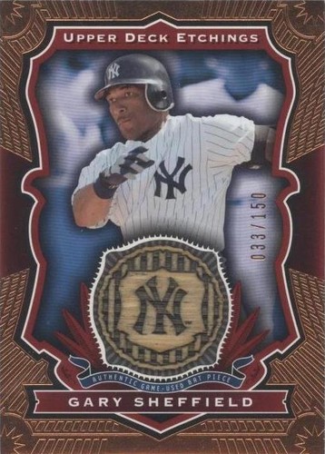 2004 Upper Deck Etchings - Gary Sheffield #BE-GS