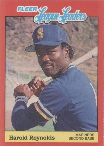 1989 Fleer Baseball's League Leaders - Harold Reynolds #31