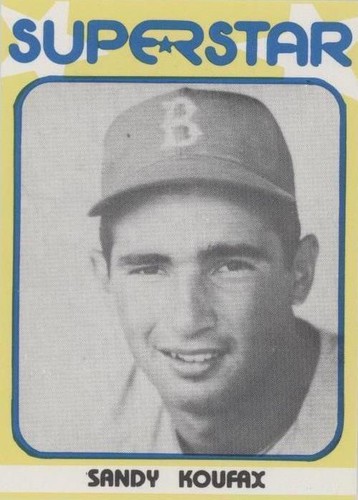 1980 TCMA Superstars - Sandy Koufax #17
