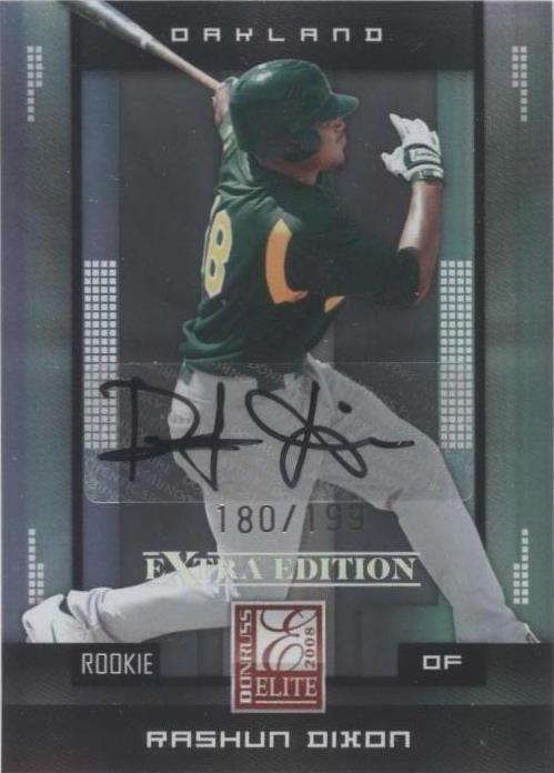 2008 Donruss Elite Extra Edition - Rashun Dixon #192