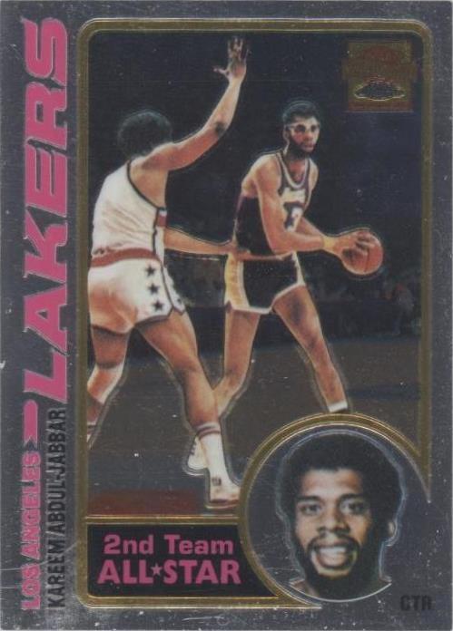 2001-02 Topps Chrome - Kareem Abdul-Jabbar #10