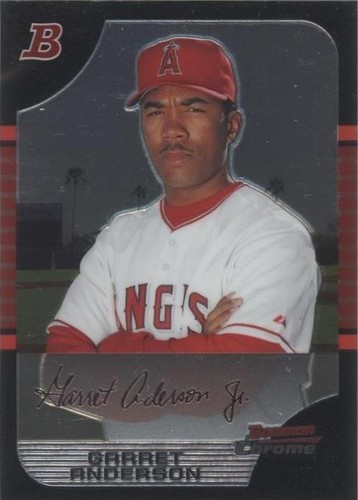 2005 Bowman Chrome - Garret Anderson #62