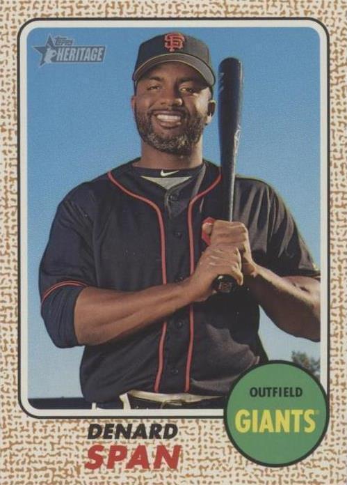 2017 Topps Heritage - Denard Span #50