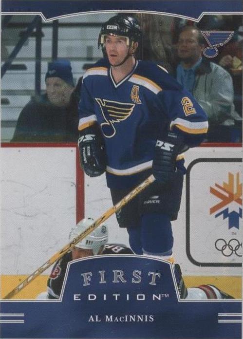 2002-03 In the Game Be A Player First Edition - Al MacInnis #118