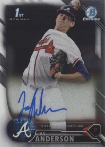 2016 Bowman Draft - Ian Anderson #CDA-IA