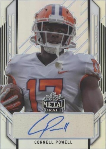 2021 Leaf Metal Draft Cornell Powell #PA-CP1