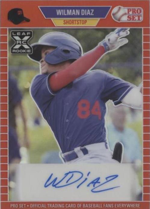 2021 Leaf Pro Set Metal - Wilman Diaz #PA-WD1