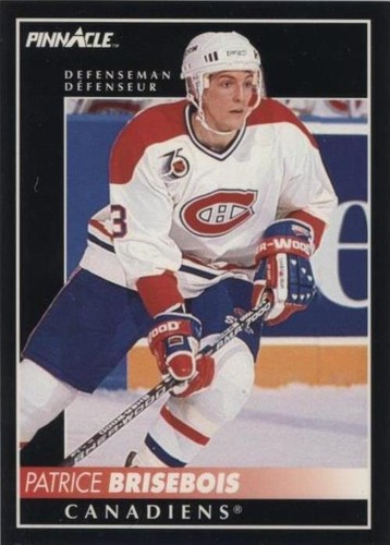 1992-93 Pinnacle Canadian - Patrice Brisebois #153