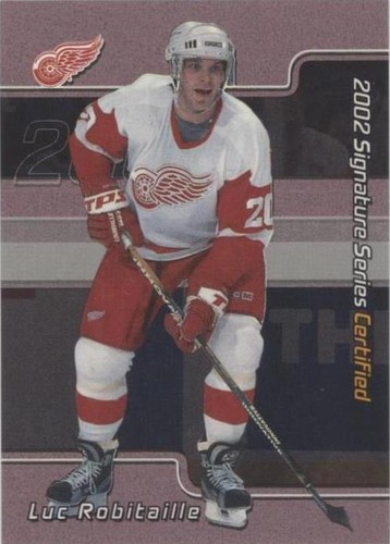 2001-02 In the Game Be A Player Signature Series - Luc Robitaille #C-23