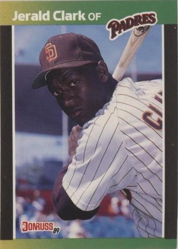 Jerald Clark San Diego Padres 1989 Donruss #599b | eBay