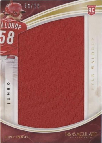 2016 Panini Immaculate Collection - Kyle Waldrop #IJ-KW