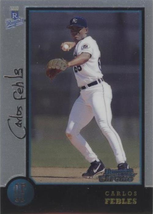 1998 Bowman Chrome - Carlos Febles #353