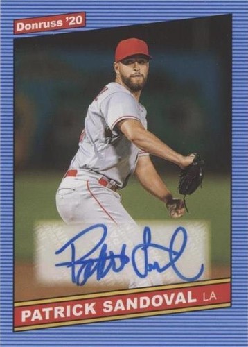 2020 Panini Donruss - Patrick Sandoval #86S-PS