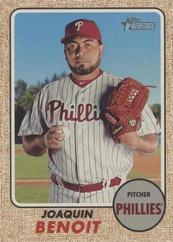2017 Topps Heritage High Number - Joaquin Benoit #632
