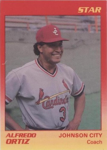 1989 Star Johnson City Cardinals - Ramon "Smokey" Ortiz #25