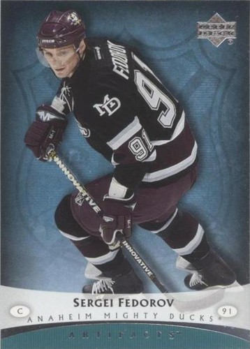 2005-06 Upper Deck Artifacts - Sergei Fedorov #2