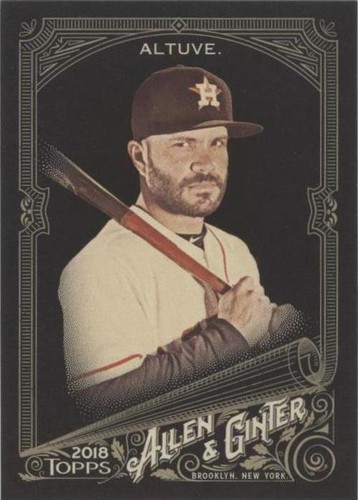 2018 Topps Allen & Ginter's X - Jose Altuve #10