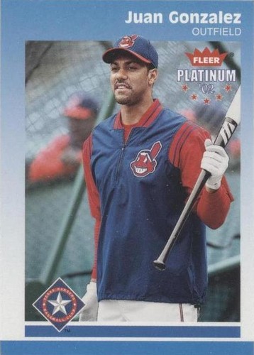 2002 Fleer Platinum - Juan González #250