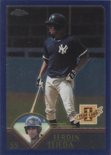 2003 Topps Chrome Traded & Rookies - Ferdin Tejeda #T270
