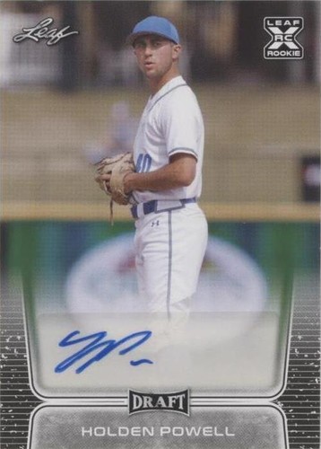 2020 Leaf Draft - Holden Powell #BA-HP2