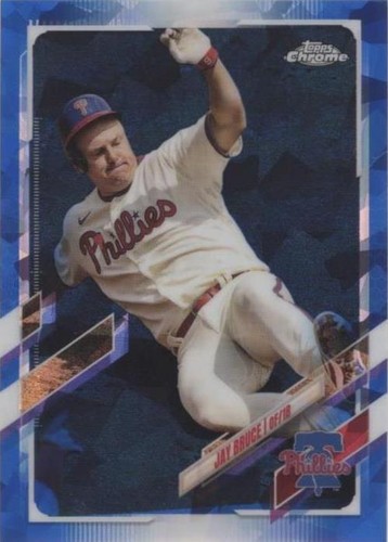 2021 Topps Chrome Sapphire Edition - Jay Bruce #308
