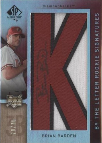 2007 SP Authentic - Brian Barden #133