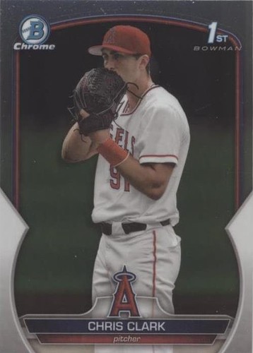 2023 Bowman Draft Chrome Refractors Chris Clark #BDC-31 GS1