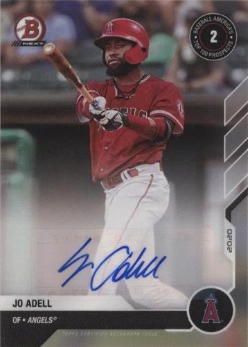 2020-21 Bowman Next Topps Now Baseball America Top 100 Prospects - Jo Adell #BA-73A