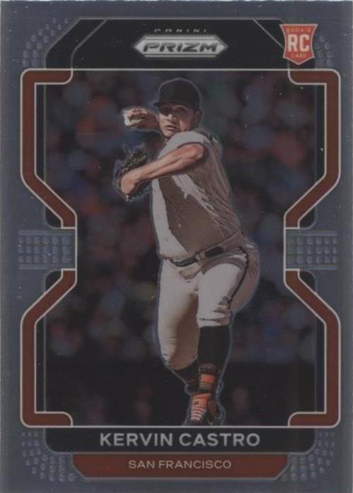 2022 Panini Prizm - Kervin Castro #34